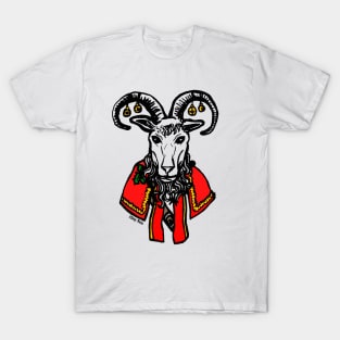 Yule Goat Scandinavian Christmas Spirit T-Shirt